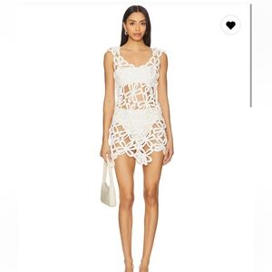 Tularosa White Viona Dress Coverup